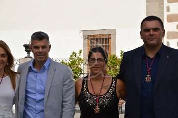 Héctor León toma posesión como concejal en Telde (Foto TA y Daniel Amador)